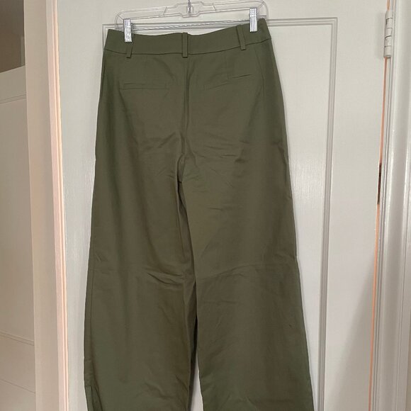 Tibi chino Stella pant in sage, size 0, NWT - Picture 7 of 7